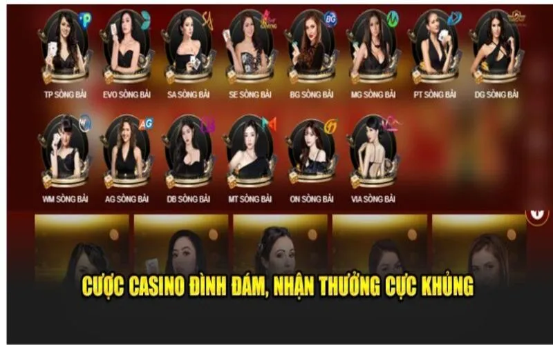 Các sảnh game không thể bỏ qua