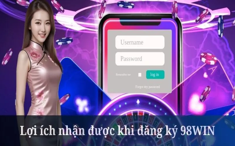 Đăng ký 98win để trải nghiệm kho game cực khủng